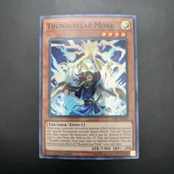 Thunderclap Monk SAST-EN026 1st Edition Yu-Gi-Oh TCG - Image 1