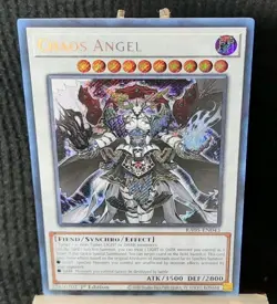 Yu-Gi-Oh! Chaos Angel *SECRET RARE* RA05-EN043 1st Edition NM/M - Image 1