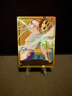 Enel OP05-098 L Gold Font Anime 25th Collection ONE PIECE Card Japanese - Image 1