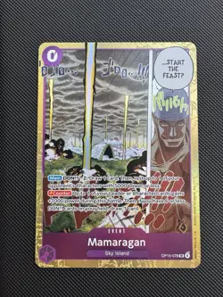 Mamaragan OP15-078 Super Rare Adventure on Kami's Island One Piece Near Mint - Image 1
