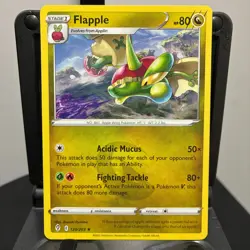 Flapple - 120/203 - Pokemon Evolving Skies 2021 - Rare Card NM - Image 1