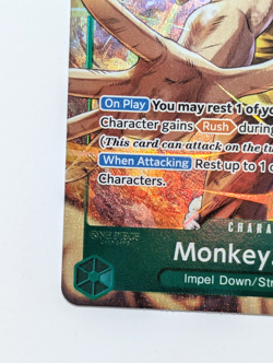 Monkey D. Luffy ST30-012 SR Parallel Start Deck EX Luffy & Ace ONE PIECE Card NM - Image 4