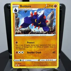 Boldore - 087/203 - Pokemon Evolving Skies 2021 - Uncommon Card NM - Image 1