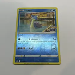 Lapras Reverse Holo 023/078 Pokemon Go Pokemon TCG Card Mint - Image 1