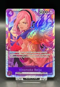 One Piece Card Vinsmoke Reiju OP06-069 SR Wings of the Captain English NM/M - Image 1