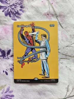 NM Borderless Counterspell, MTG, Marvel's Spider-Man, Magic the Gathering, 0009 - Image 1