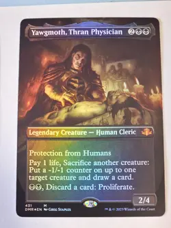 MTG - Yawgmoth, Thran Physician FOIL Borderless - Dominaria Remastered - Image 1