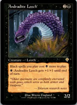 Andradite Leech [Invasion] Magic MTG Rare Never Played NP 2000 - Image 1