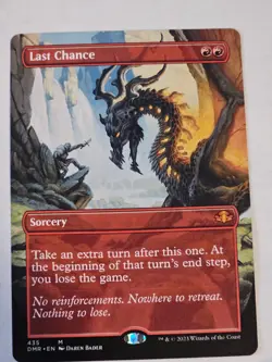 MTG - Last Chance Borderless - Dominaria Remastered - Image 1