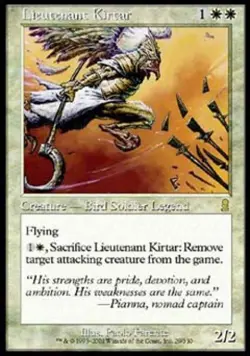 Lieutenant Kirtar - Medium Play MTG Odyssey - Image 1