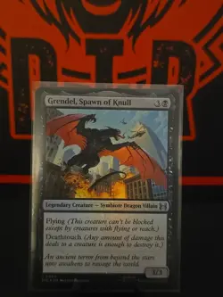 NM Foil Grendel, Spawn of Knull, MTG, Marvel's Spider-Man, Magic, 9 - Image 1