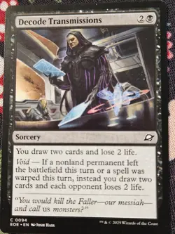 Decode Transmissions 0094 Edge of Eternities MTG NM EOE - Image 1