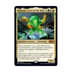 WOTC MtG Core Set 2020 Omnath, Locus of the Roil (MR) NM - Image 1