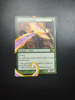 MTG Altered Art Birds of Paradise Core Set 2011 (M11) Magic - Image 1