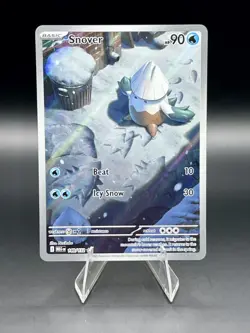 Snover 140/132 Illustration Rare Pokemon Mega Evolution NM: FAST SHIPPING! - Image 1