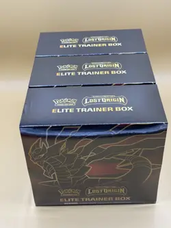 Pokemon Lost Origin Elite Trainer Box ETB Factory Sealed - Lot of 3 - Image 1
