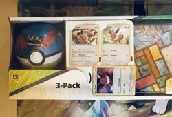 🔥Pokemon TCG: Eevee Collector's Treasure Chest with 2 Poke Ball Tins 3-Packs!🔥 820650101373 - Image 2