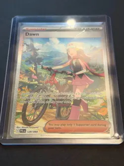 Pokemon Dawn 129/094 Phantasmal Flames Rare Full Art Holo SIR MINT CONDITION - Image 2