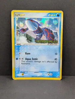 Kyogre 6/106 Emerald Reverse Holo Rare Pokemon TCG Nintendo MP - Image 1
