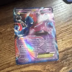 Pokemon Deoxys-EX 53/116 Plasma Freeze Ultra Rare Holo Team Plasma English - Image 1