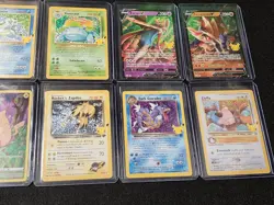 Pokemon Celebrations 10 Card Lot Mew Blastoise Charizard Venusaur Pikachu - Image 3