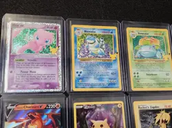 Pokemon Celebrations 10 Card Lot Mew Blastoise Charizard Venusaur Pikachu - Image 4