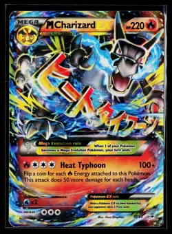 Pokemon TCG Card M Charizard EX 12/83 Generations Holo DMG - Image 1