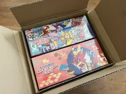 Mint* SET Of 2 Pokemon center Hiroshima & Fukuoka Special Box set w/Promo Card - Image 1