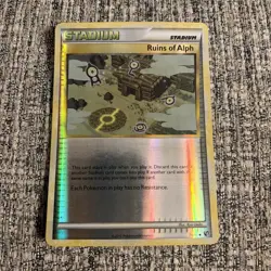 Ruins Of Alph Reverse Holo Uncommon Pokemon HGSS Undaunted 76/90 - Image 1