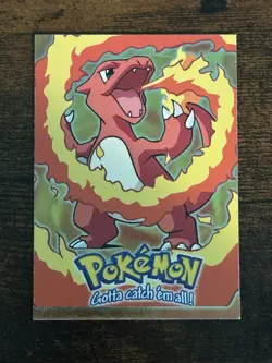 Charmeleon Holo E5/12 Pokemon Topps Blue Label LP - Image 1