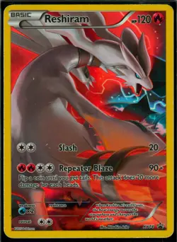 Reshiram (Full Art Promo) XY74 Holo P XY Promo Pokemon Holo HP - Image 1