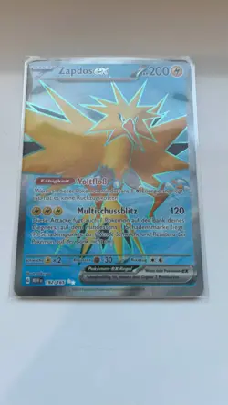 Pokemon Zapdos EX 192/165 | Full Art | Mint deutsch DE - Image 2