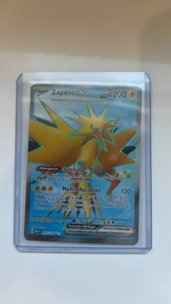 Pokemon Zapdos EX 192/165 | Full Art | Mint deutsch DE - Image 4