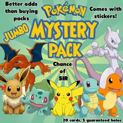 JUMBO Pokemon Mystery Pack - The Best Hit Rate You'll Ever Find! - Image 2