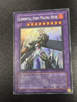 Yugioh - Elemental Hero Magma Neos 1st Edition TAEV-EN043 SECRET Lp - Image 1