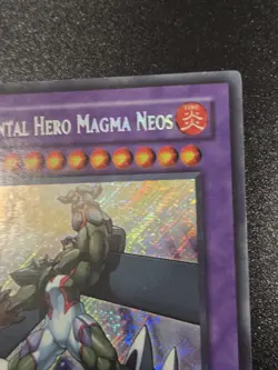 Yugioh - Elemental Hero Magma Neos 1st Edition TAEV-EN043 SECRET Lp - Image 2
