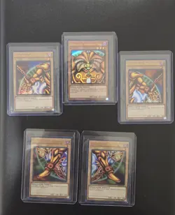 Exodia The Forbidden One Complete Set LOB-EN124 25th Anniversary Yugioh NM - Image 1