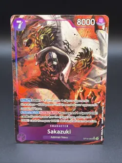 Sakazuki (Alternate Art) OP16-065 The Time of Battle Foil - Image 1