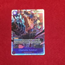 Bandai One Piece CCG Charlotte Katakuri OP11-067 SR Alt Art Foil Character EN - Image 1