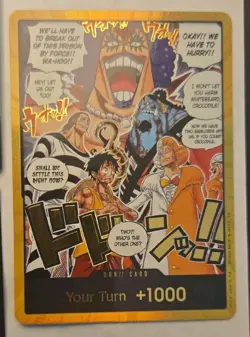 One Piece DON!!! Cards Lot of 5 - The Time Of Battle - OP-16 - GOLD - Image 4