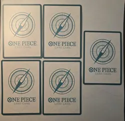 One Piece DON!!! Cards Lot of 5 - The Time Of Battle - OP-16 - GOLD - Image 5