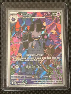 Banette 234/217 Ascended Heroes Illustration Rare Full Art Holo Pokemon Card NM - Image 1