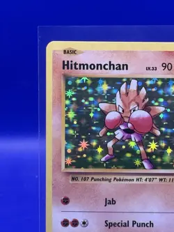Hitmonchan 62/108 LP/NM Holo Rare XY Evolutions Pokemon Card boxer boxing punch - Image 3
