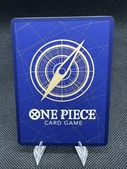One piece Dracule Mihawk P-052 Live Action Premium English Card Foil - Image 2