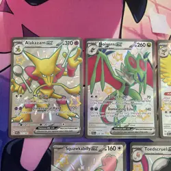 Pokemon TCG | Scarlet & Violet Paldean Fates Full Art X5 Card Bundle (2) - Image 2
