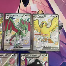 Pokemon TCG | Scarlet & Violet Paldean Fates Full Art X5 Card Bundle (2) - Image 3