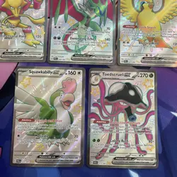 Pokemon TCG | Scarlet & Violet Paldean Fates Full Art X5 Card Bundle (2) - Image 4