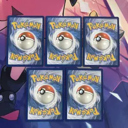 Pokemon TCG | Scarlet & Violet Paldean Fates Full Art X5 Card Bundle (2) - Image 5