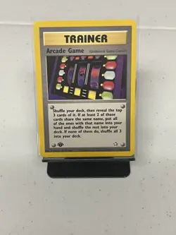 Pokemon Cards: Neo Genesis 1st Edition Rare: Arcade Game 83/111 - Image 1