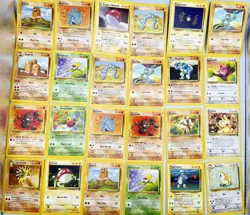110 Vintage Pokemon Card Lot WOTC Unlimited Bulbasaur Ivysaur Dratini Psyduck - Image 2